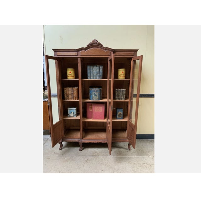 Antique Art Nouveau Display Cabinet, 1915 For Sale - Image 3 of 10