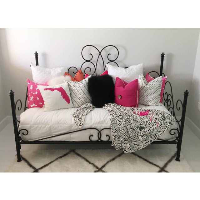 Pottery Barn Amalie Iron Daybed Chairish