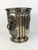 1920s Antique Silver Plated Champagne Bucket with Lion Head Handles, 1920s For Sale - Image 5 of 11