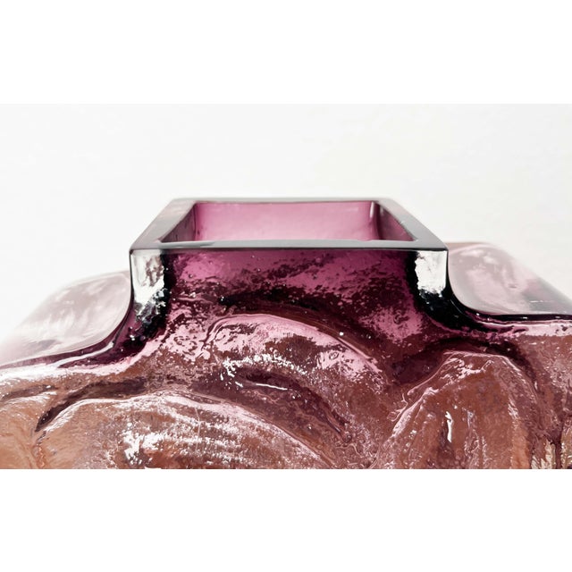 Mid-Century Modern Art Glass Vase by Kai Blomqvist for Kumela, Finland, 1960s For Sale - Image 11 of 18