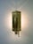 Gold Swedish Brass Wall Lamps attributed to Boréns, 1960s For Sale - Image 8 of 10