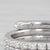 Modern 0.60ctw Diamond Wrap Coiled Band Bypass Ring 14k White Gold Flexible Size For Sale - Image 3 of 8