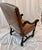 20th Century Louis XIII Style Tooled Leather Os De Mouton Armchair For Sale In Dallas - Image 6 of 14