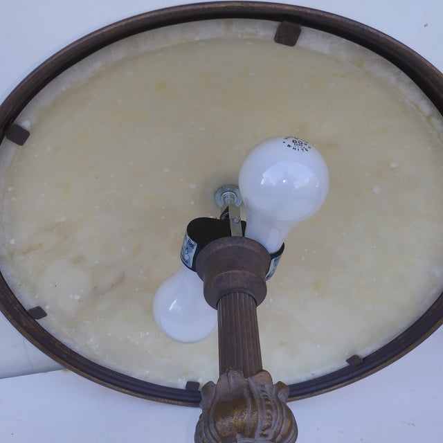 Stone Vintage Art Deco Strindberg Style Table Lamp For Sale - Image 7 of 14