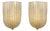 Italian Murano Glass Wall Lamps from Barovier & Toso, 1970s, Set of 2 For Sale