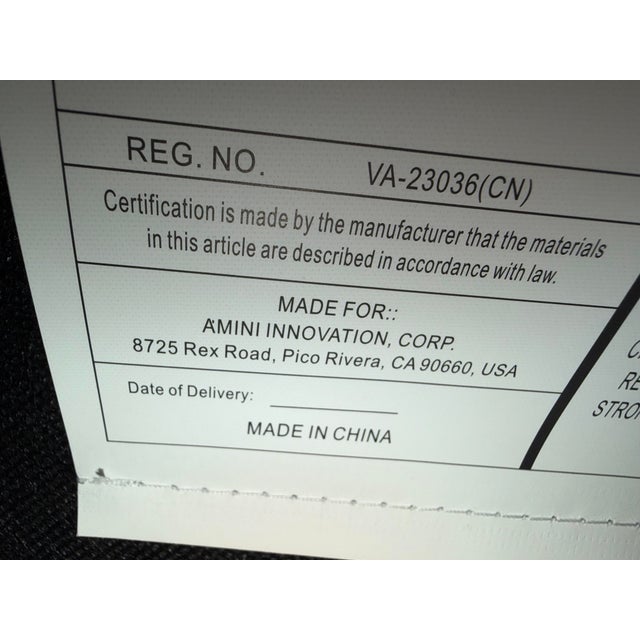 Michael Amini Beige and Gold Satin Sofa Chair For Sale In Las Vegas - Image 6 of 6