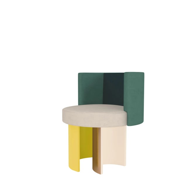 Contemporary Myth Dining Chair by Malabar For Sale - Image 3 of 11