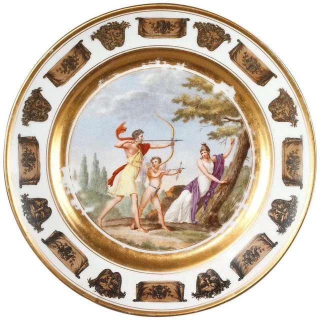 Empire Plate by Athanase Marie Martin for Coquerel & François Antoine Legros For Sale - Image 6 of 6