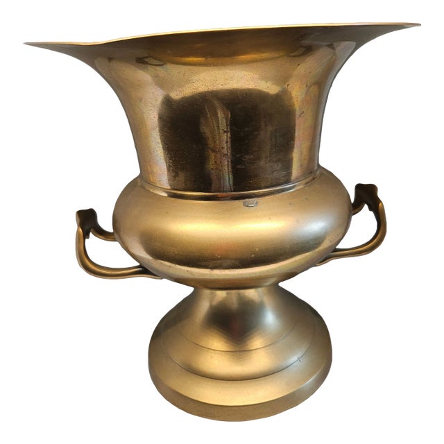 Vintage Brass Jack Housman Loving Cup Champagne Chiller/Ice Bucket/Vase For Sale