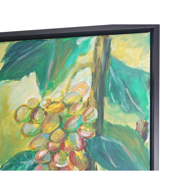 Early 21st Century Elena Efa, Vineyard Diptych Between the Vines, 2026, Acrylic on Canvas For Sale - Image 5 of 12