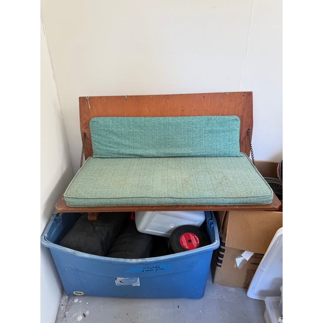 Mid-Century Modern 1950s Folding Bench, Frank Lloyd Wright For Sale - Image 3 of 6