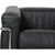 Vintage LC 2/1 Club Chair in Black Leather from Le Corbusier, 2000s For Sale - Image 9 of 18
