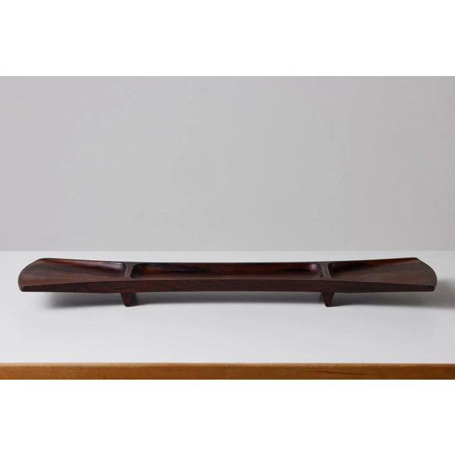 1960s Jens Quistgaard for Dansk " Woods" Serving Tray For Sale In Los Angeles - Image 6 of 12