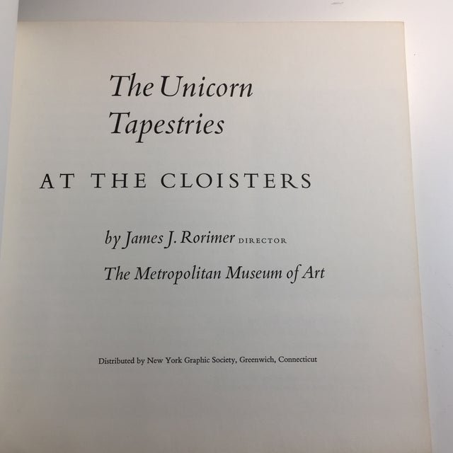 The Unicorn Tapestries At The Cloisters Book Chairish