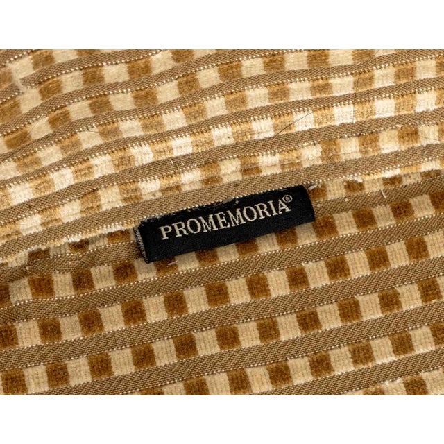 Beige Romeo Sozzi X Promemoria "Aziza Alta" Armchairs, 2 For Sale - Image 8 of 9