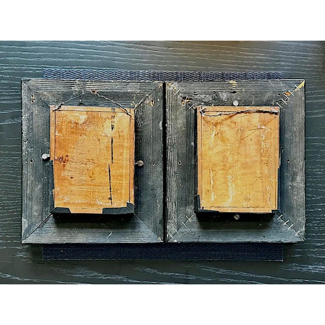 19th Century Pair of 19th-Century Limewood Carvings of Romantic Tyrolean Scenes For Sale - Image 5 of 6