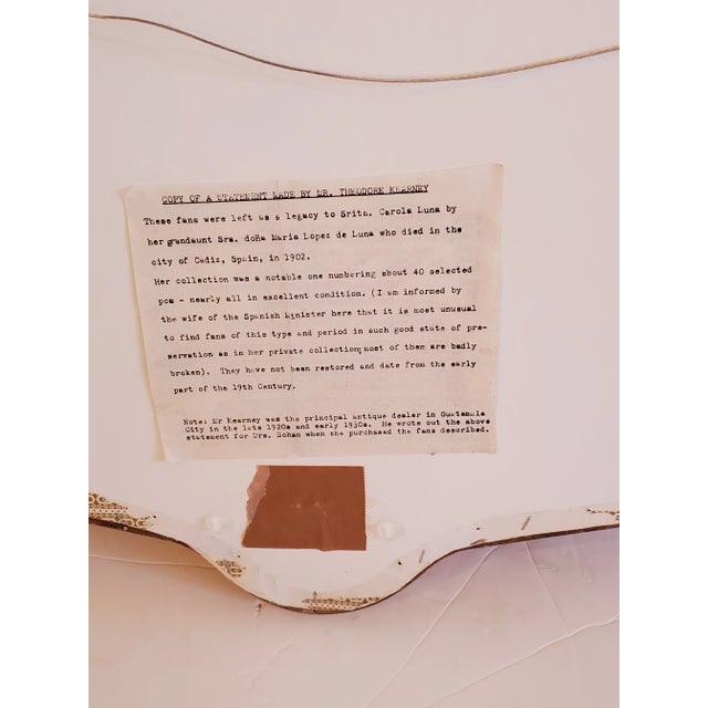 Framed 19th Century Guatemalan Fan For Sale - Image 10 of 12