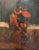 Depicting Saint George on Horseback Slaying the Dragon, 1800s, Oil on Panel For Sale - Image 7 of 7