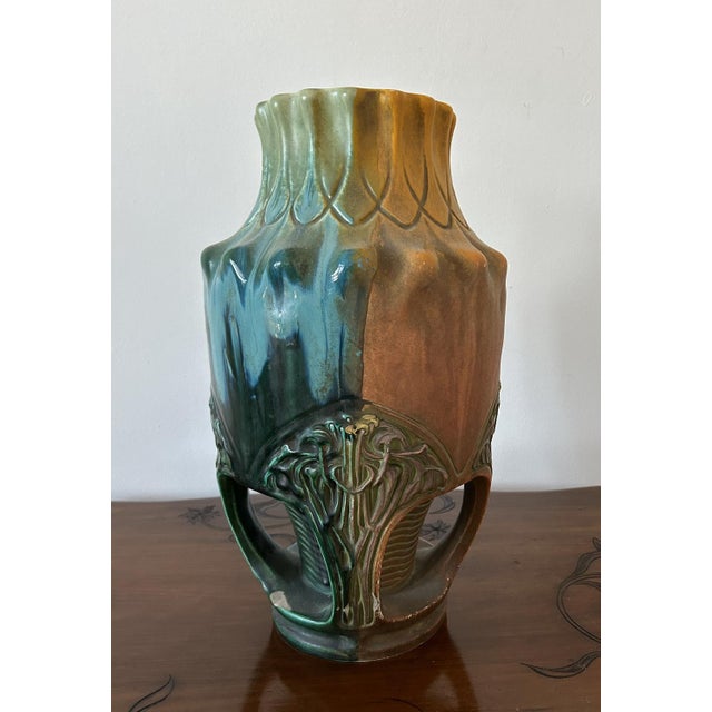 Vases from Julius Dressler, Bohemia, 1920s, Set of 2 For Sale - Image 4 of 18