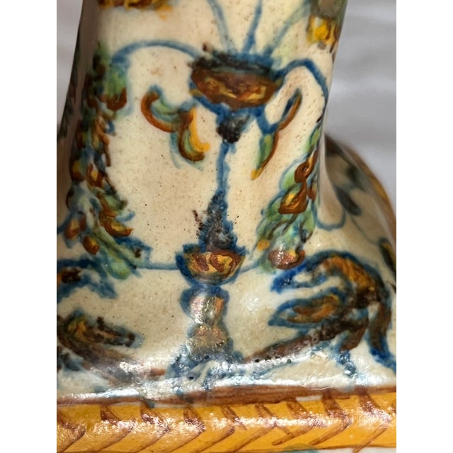 Antique Made in Italy Bottle With Cherubian Handles For Sale In Chicago - Image 6 of 11