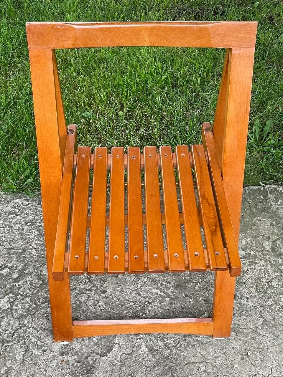 1960's Aldo Jacober Folding Chairs - Set of 2 | Chairish