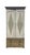 Mid-Century Modern Antique Gustavian Style Painted Armoire With Painted Diamond Panels & Coral Interior For Sale - Image 3 of 14