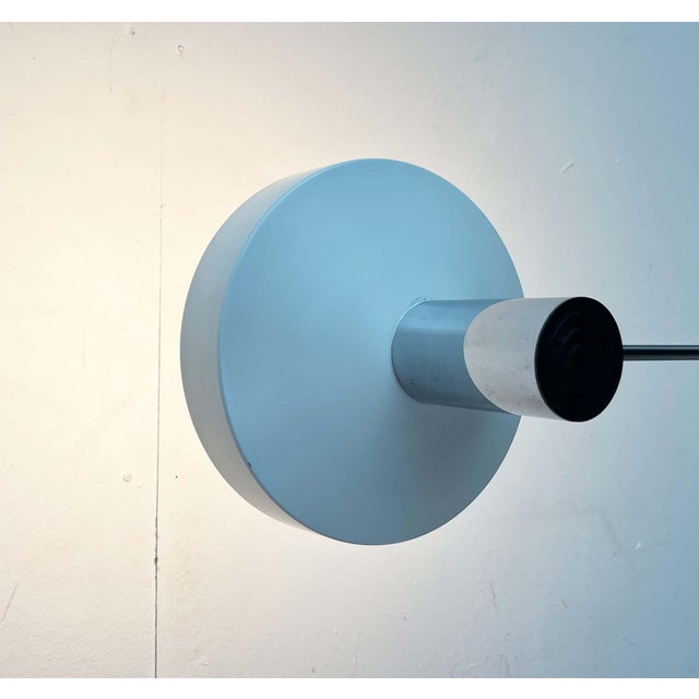 Mid-Century Modern German Minimalist White and Chrome Table Lamp from Kaiser Leuchten, 1960s For Sale - Image 4 of 18