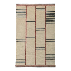 Swedish Inspired Kilim Rug, 03'00 X 04'10