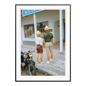Toni Frissell 'Browsing in Bermuda' Archival Pigment Print Framed in Black