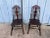 Early 20th Century Pair of Vintage Tapered Splat Back Windsor Chairs For Sale - Image 9 of 12