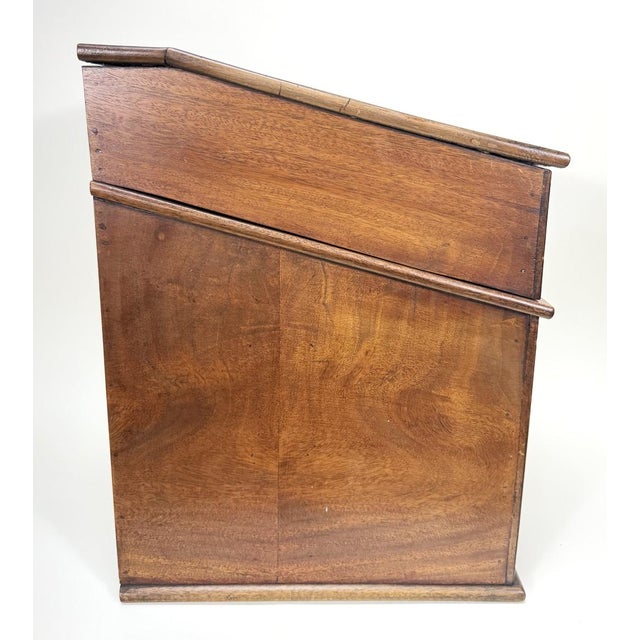 19th Century 19th Century Mahogany Knife Box With Insert For Sale - Image 5 of 14