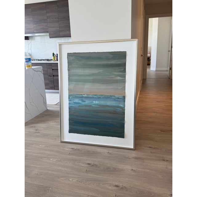 Large Sharon Strasburg Seascape Painting For Sale - Image 15 of 15