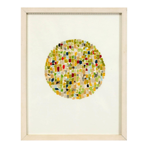 Alejandra Icaza, Mixed Media Abstract Collage
