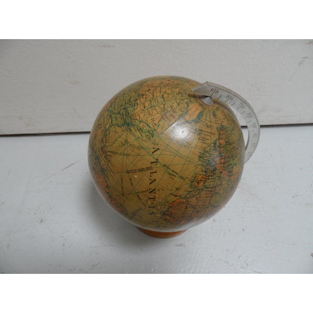 Vintage Table Globe, 1950s For Sale - Image 6 of 10