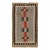 Antique Navajo Blanket Rug in Brown With Geometric Chevron Pattern - Rug & Kilim For Sale