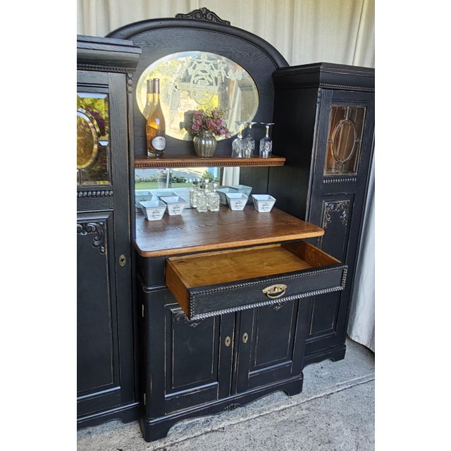 Art Nouveau Style Server Buffet/ Coffee Station/ Bar Station, Circa 1920's For Sale - Image 10 of 18