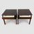 Nordic Side Tables in Wood, 1970s, Set of 2 For Sale - Image 3 of 13