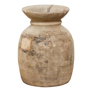 Tribal Antique Wooden Pot-Kasti For Sale