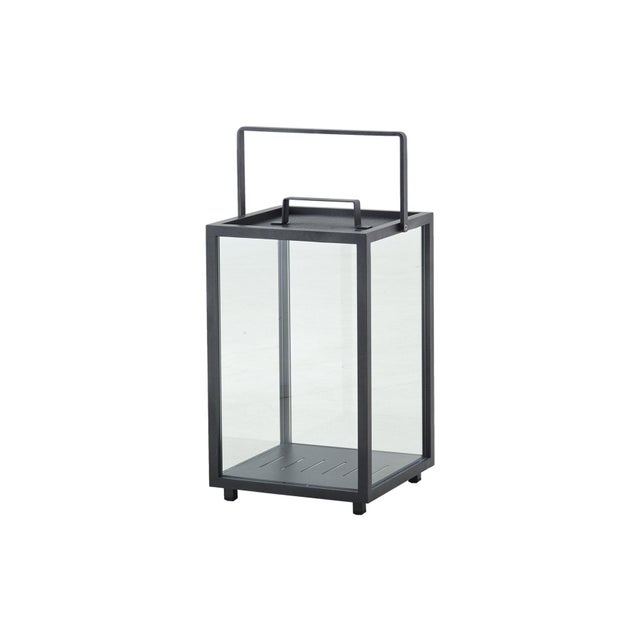 CaneLine Lighthouse Lantern, Large, Lava Gray Chairish
