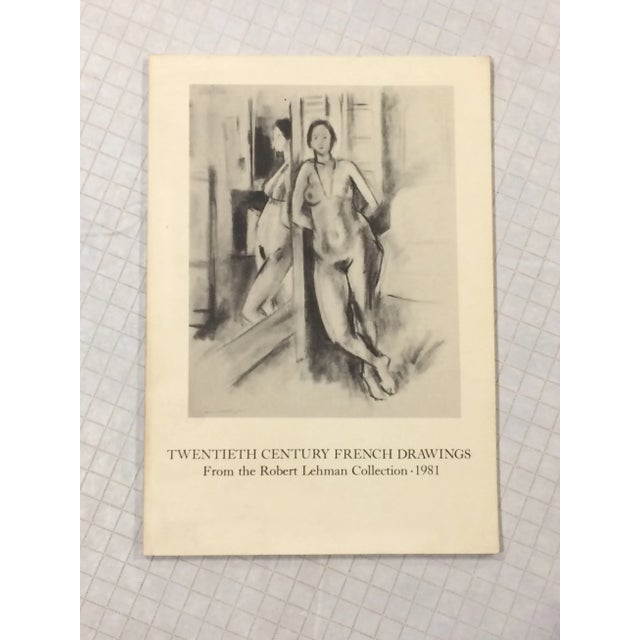 1980s Twentieth Century French Drawings: From the Robert Lehman Collection Paperback Book For Sale - Image 13 of 13