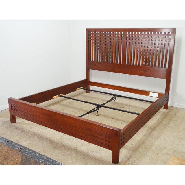 L. & J.G. Stickley, Inc. Stickley King Bed For Sale - Image 4 of 11