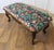 Window Stool in Navy Liberty William Morris Velvet For Sale - Image 10 of 10