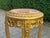 1950s French Louis XVI Gold Beech Marble Side Tables Pair For Sale - Image 10 of 11