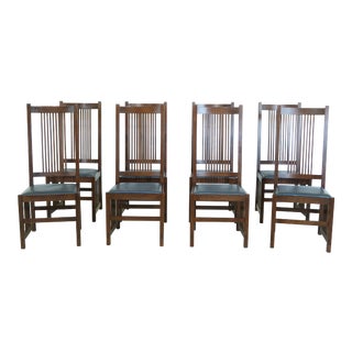 Vintage New Stickley Dining Chairs Chairish