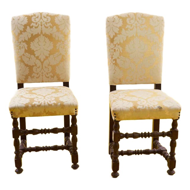 Wooden Chairs from Rocchetto Bolognesi, Set of 2 For Sale