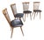 Chairs by Henri Julien for Baumann, Set of 4 For Sale
