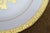 Ceramic Vintage Royal Gallery Gold Porcelain Buffet Dinner Plates 1991 Macy's - Set of 12 For Sale - Image 7 of 11