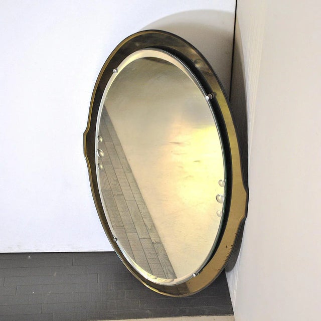 1950s Mirror from Cristal Art, 1950s For Sale - Image 5 of 6