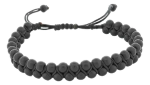 Black Onyx Stone Beaded Striking Bracelet