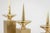 Contemporary Gilded Brass Candlesticks, Set of 3 For Sale - Image 3 of 7
